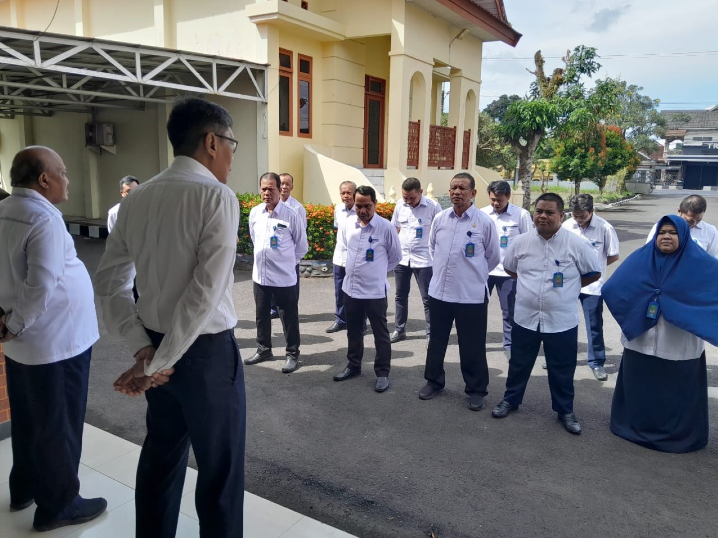 Apel Senin Pagi di Pimpin oleh Ketua PT TUN Banjarmasin